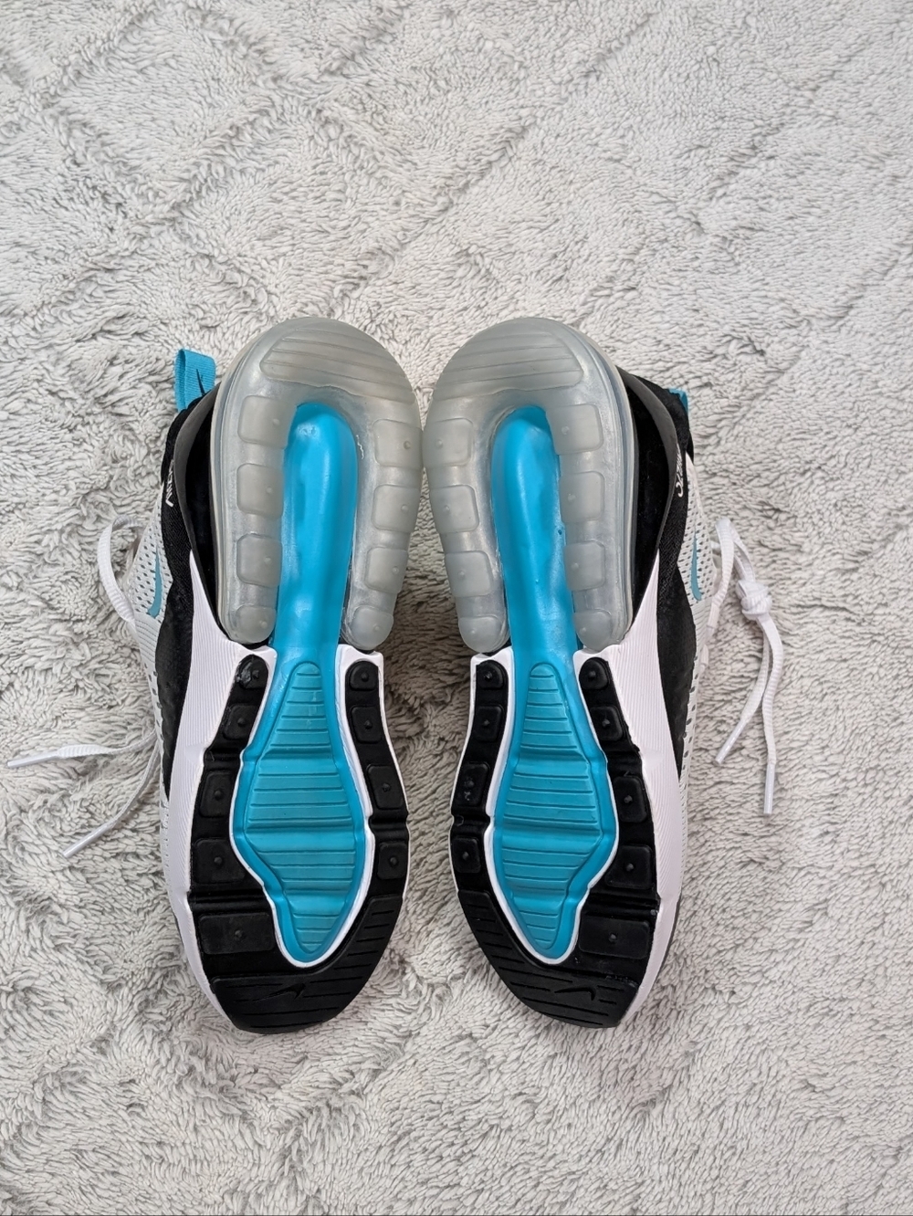 Nike Air Max 270 White Dusty Cactus Shoes Womens Size 6 AH6789-115 NEW - Picture 6 of 6